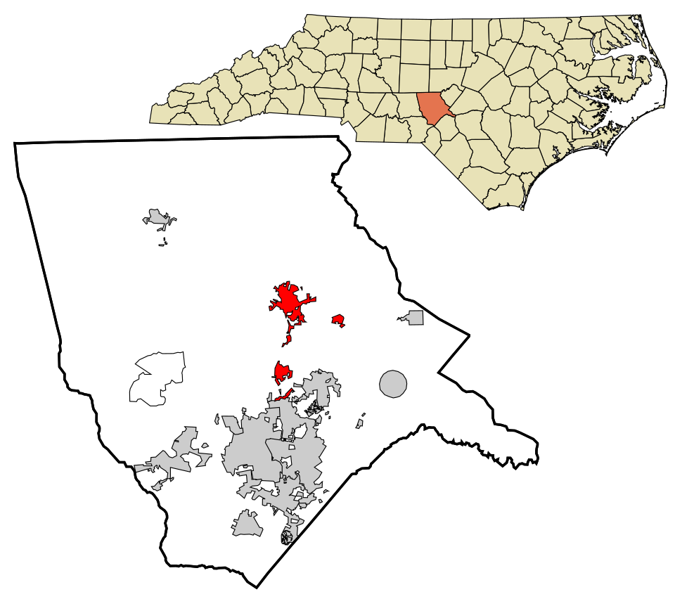 Locator map of Carthage