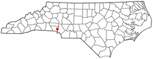 Locator map of Belmont
