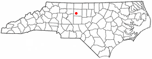Map of Oak Ridge