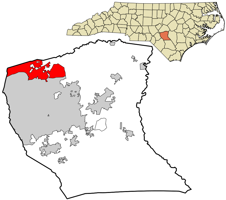 Locator map of Spring Lake