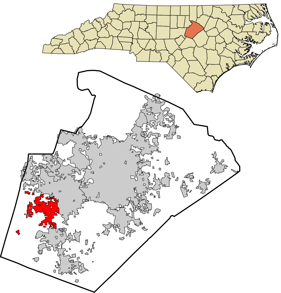Map of Apex