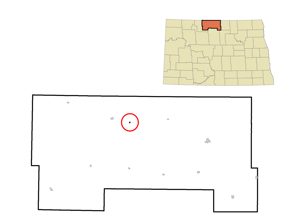 Locator map of Landa