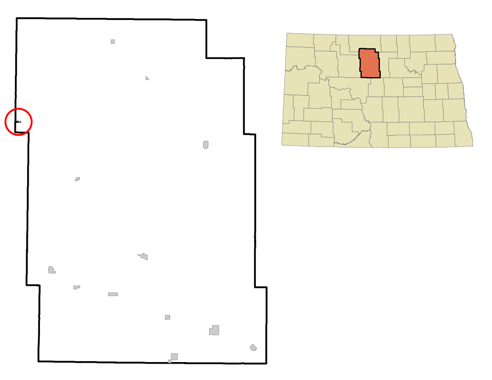Locator map of Deering