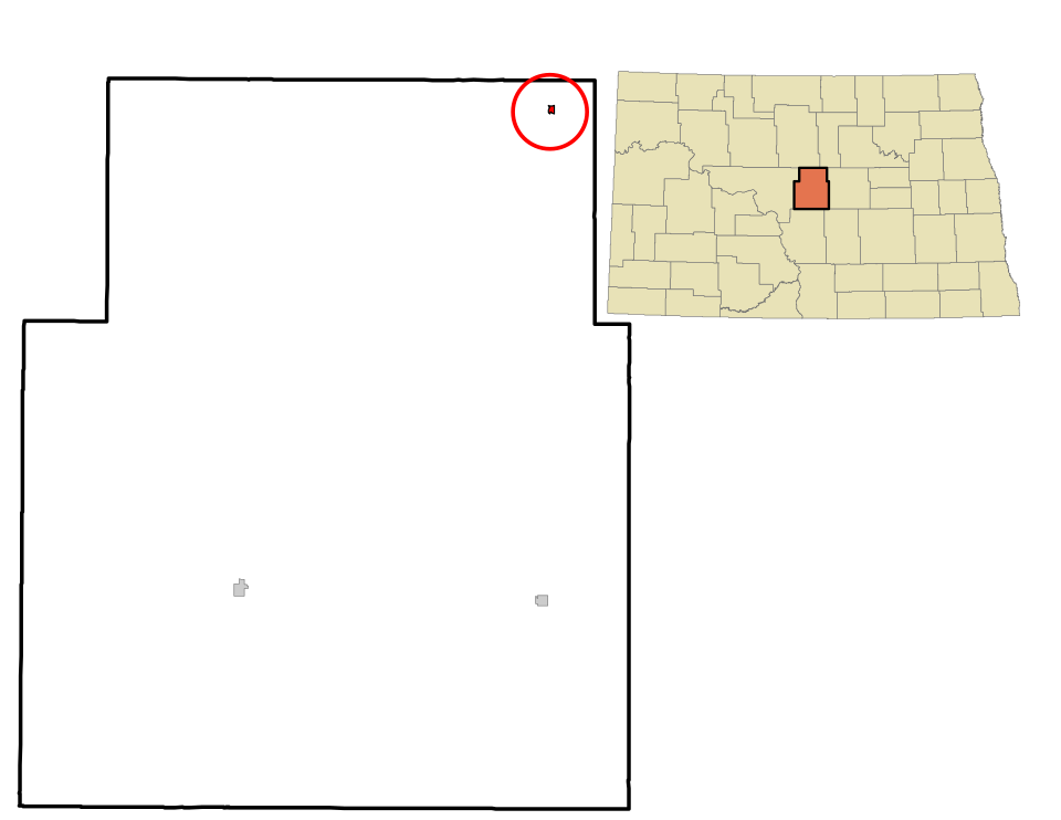 Locator map of Martin