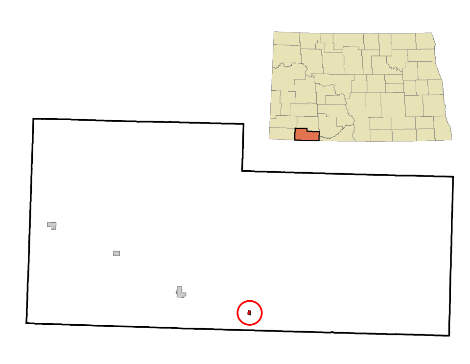 Locator map of Haynes