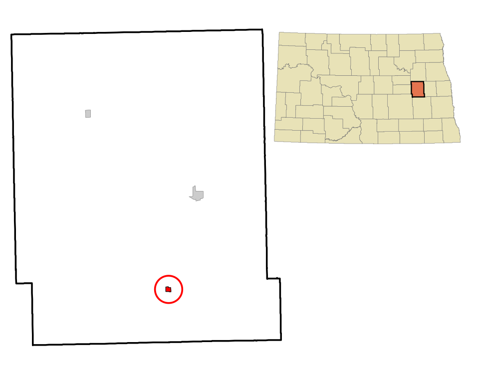 Locator map of Hannaford