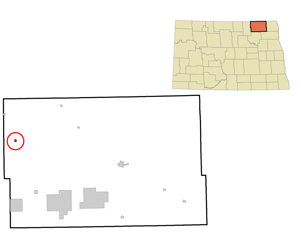 Locator map of Calvin