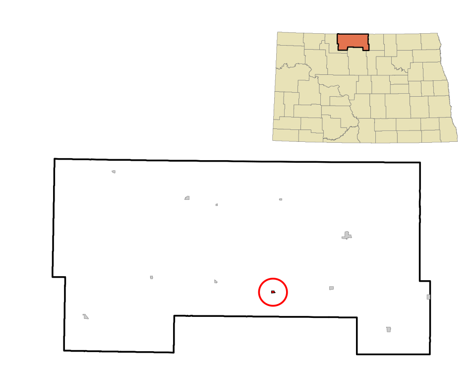 Locator map of Kramer
