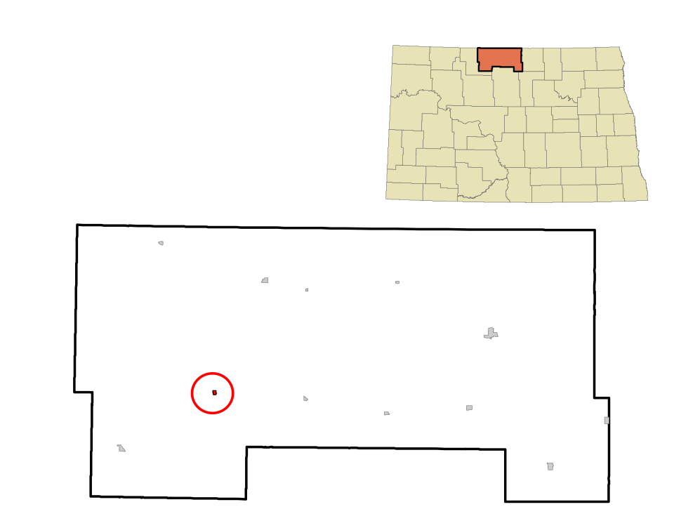 Locator map of Maxbass