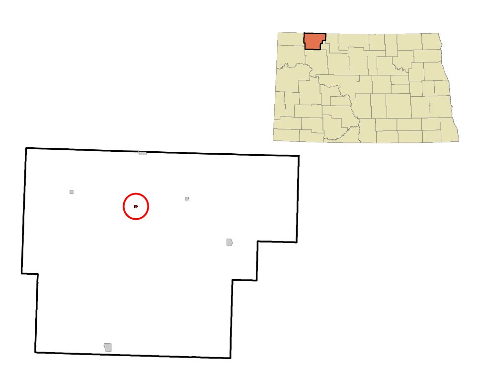 Locator map of Lignite