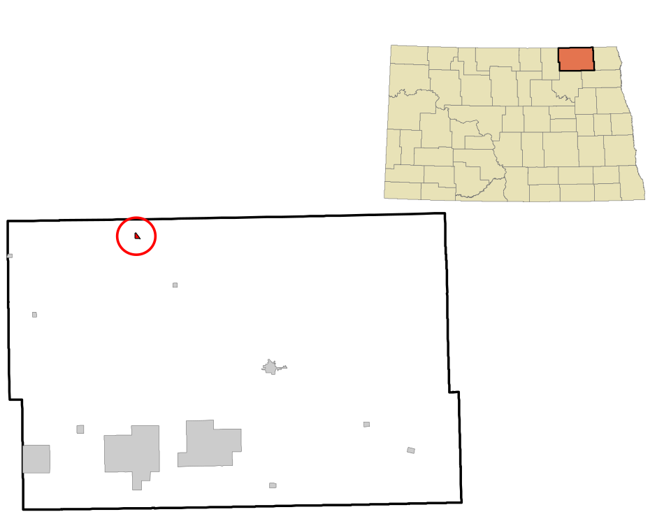 Locator map of Hannah