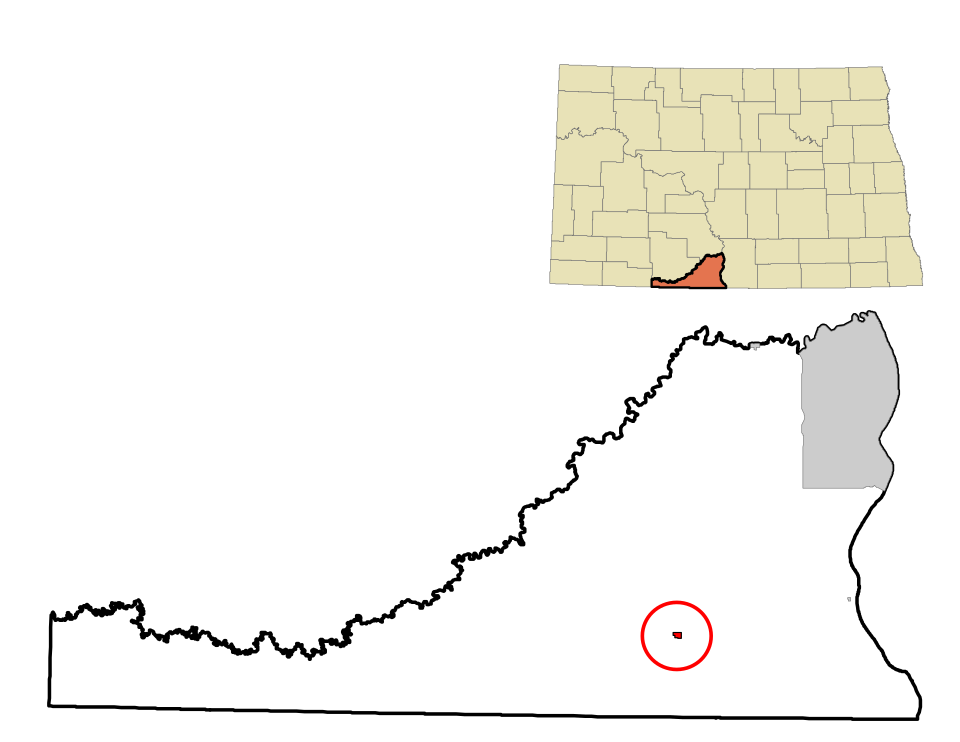 Locator map of Selfridge