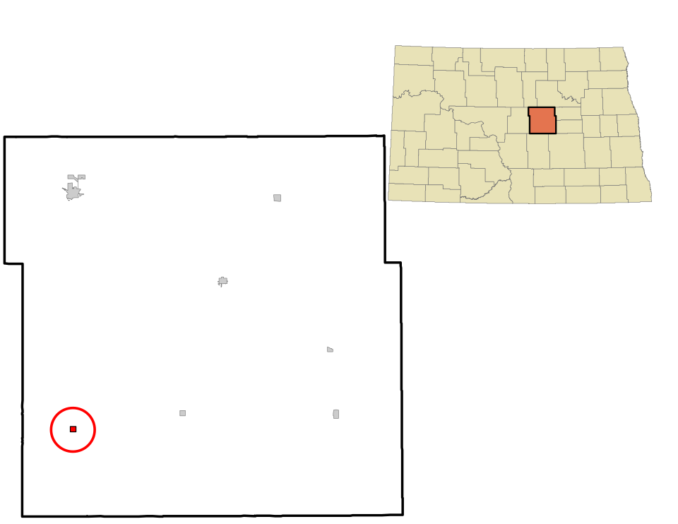 Locator map of Hurdsfield