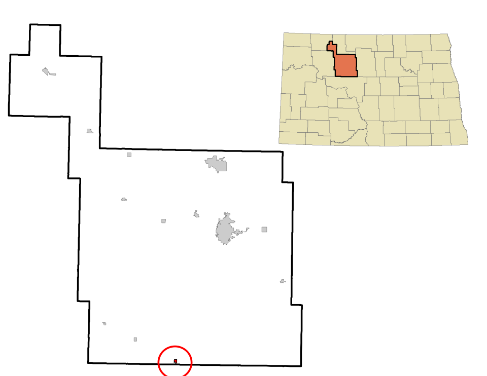 Locator map of Douglas