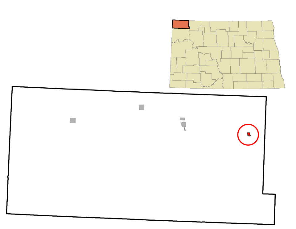 Locator map of Noonan