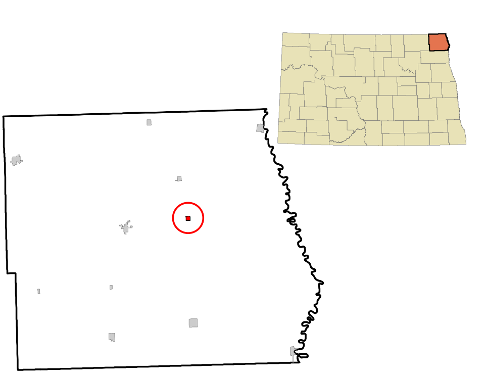 Locator map of Hamilton