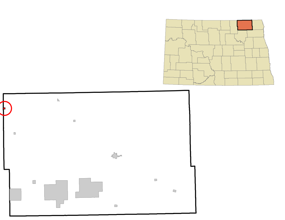 Locator map of Sarles