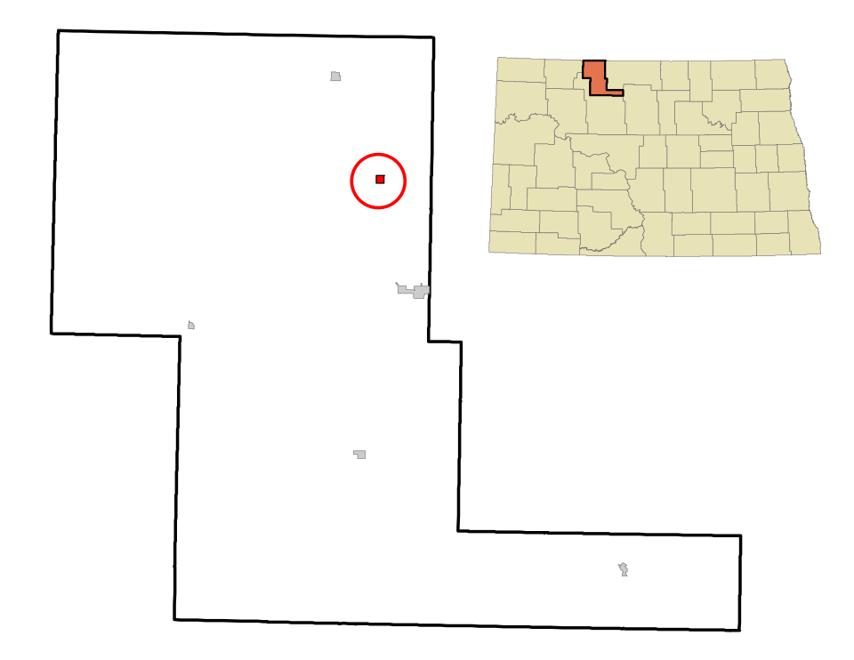 Locator map of Loraine