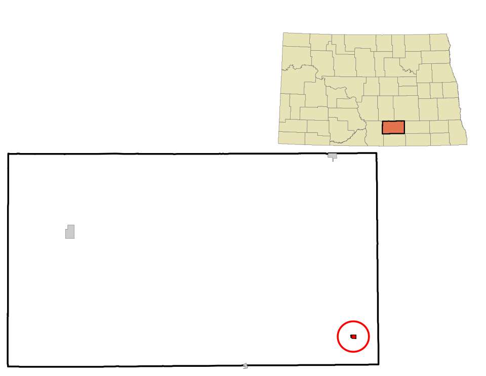 Locator map of Fredonia