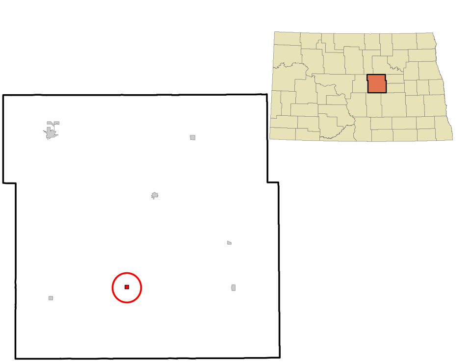 Locator map of Bowdon
