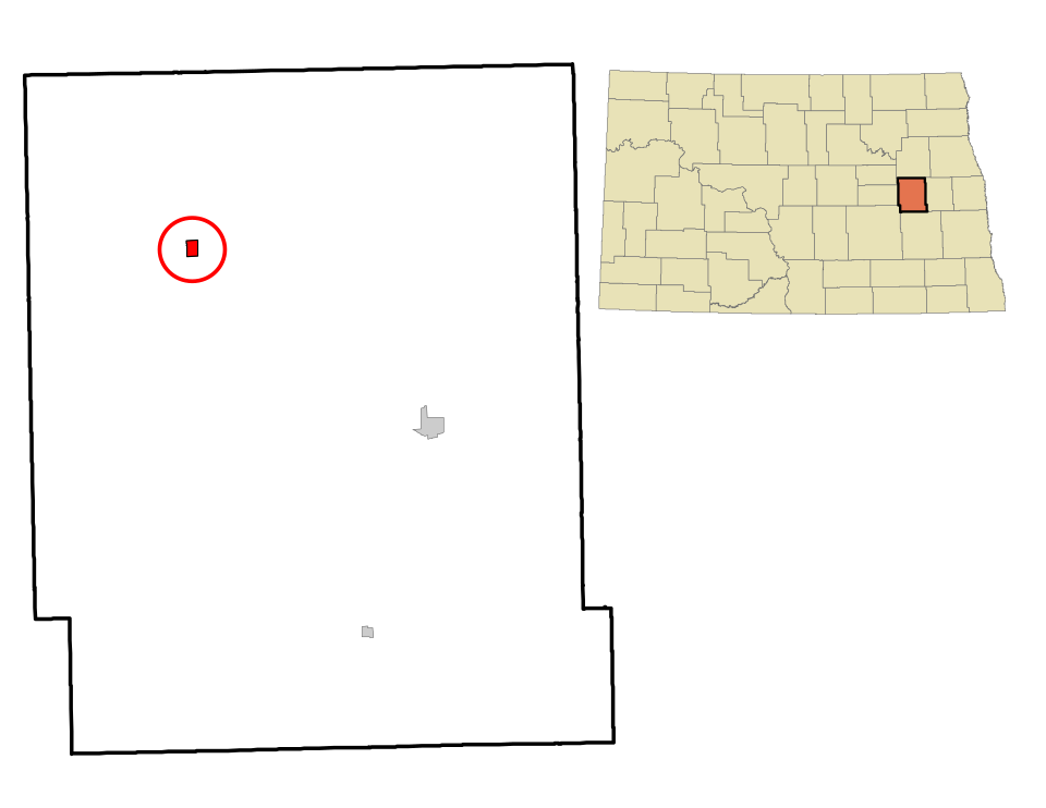 Locator map of Binford