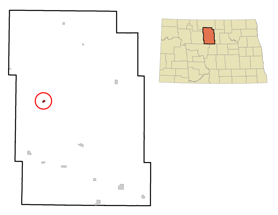 Locator map of Granville