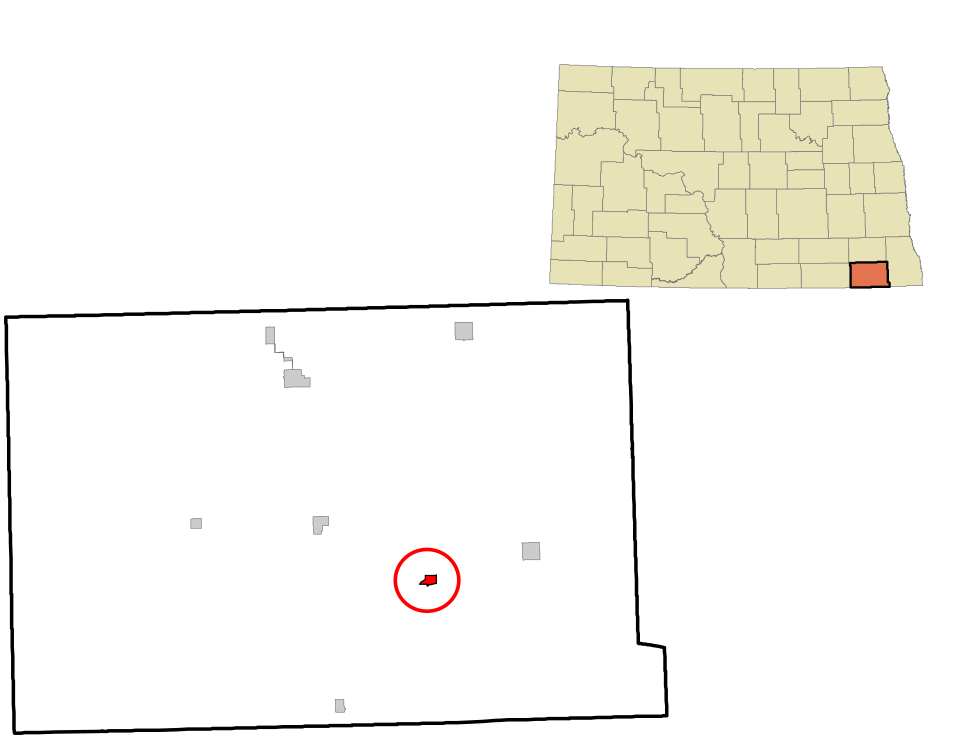 Locator map of Rutland