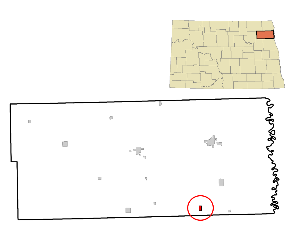 Locator map of Forest River