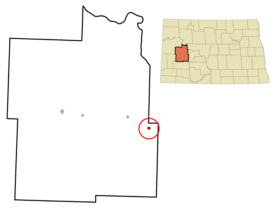Locator map of Dodge