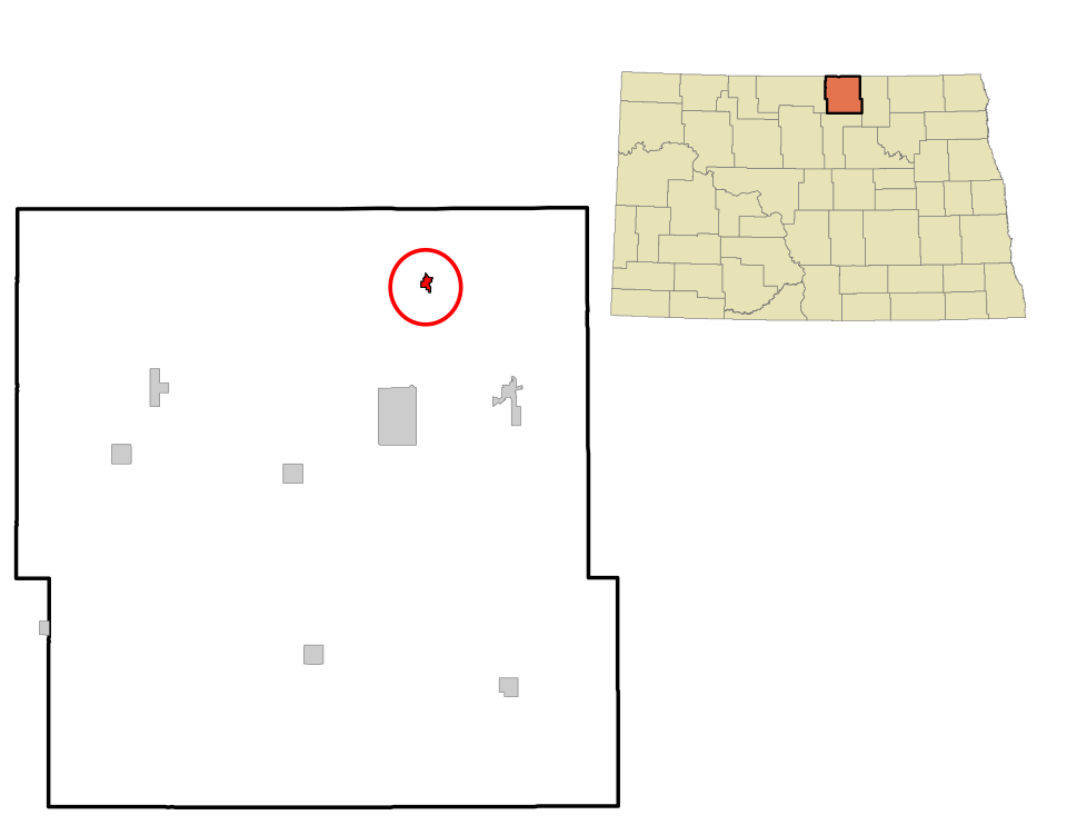 Locator map of St. John