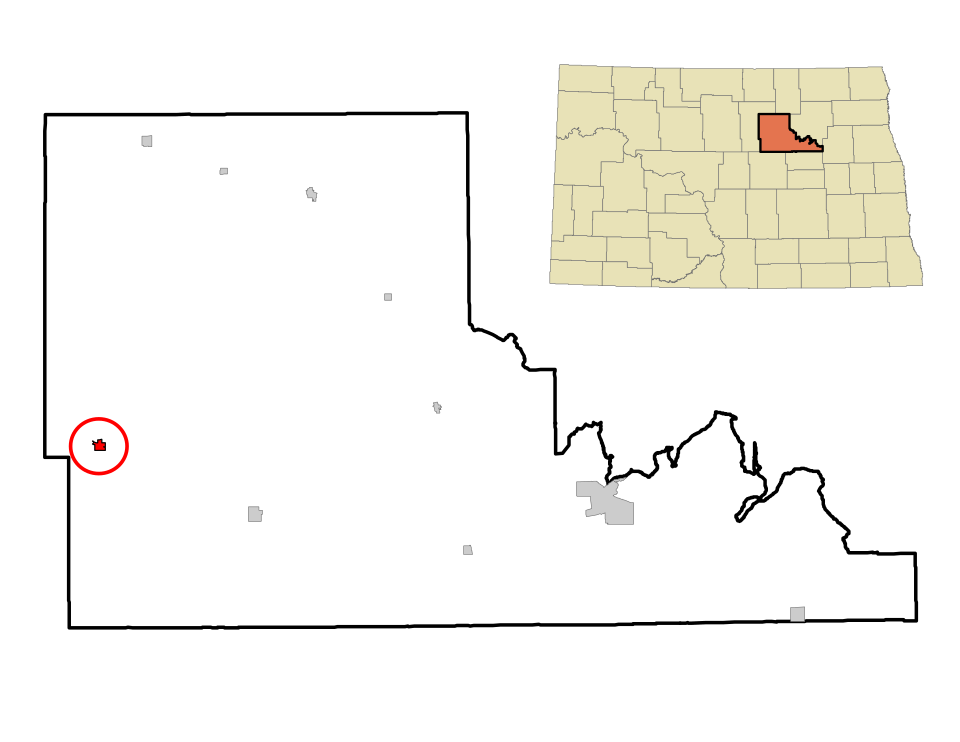 Locator map of Esmond