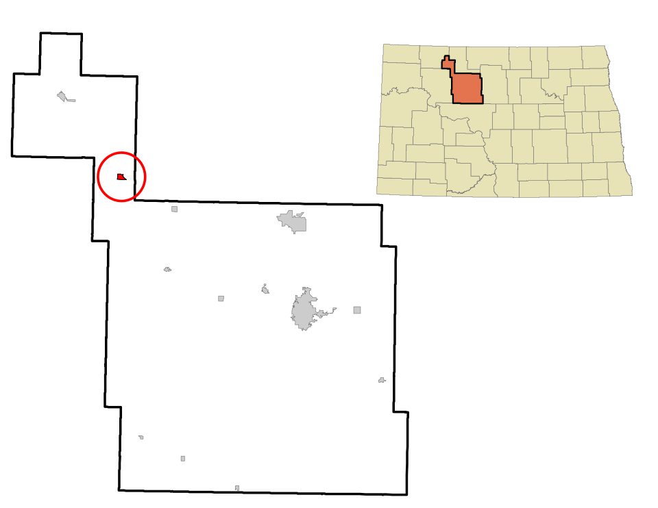 Locator map of Donnybrook
