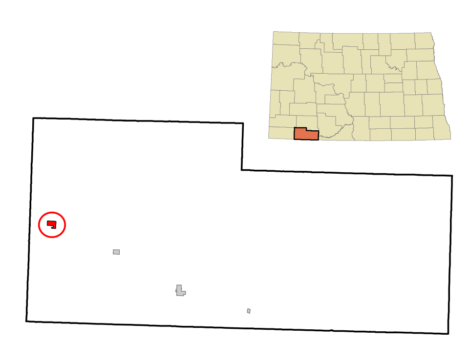 Locator map of Reeder