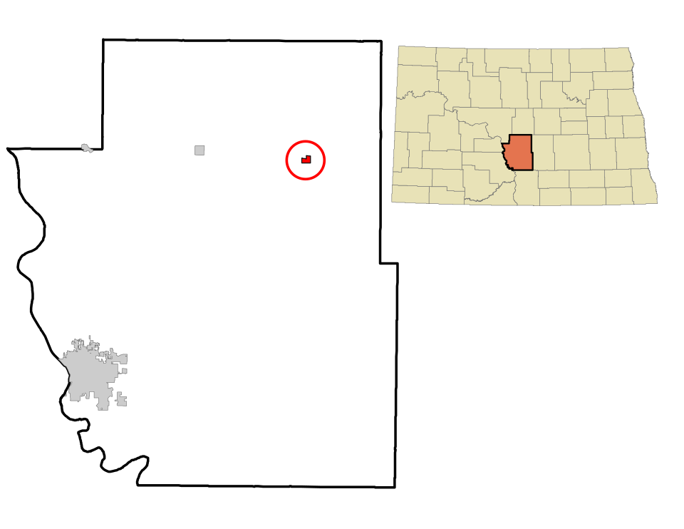 Locator map of Wing