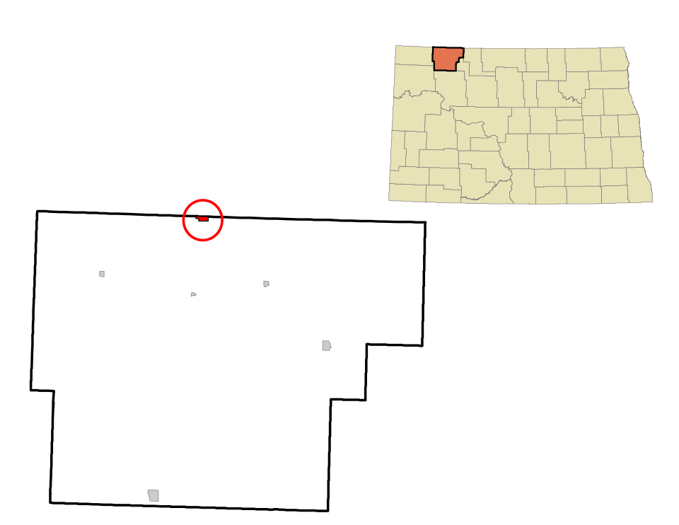 Locator map of Portal