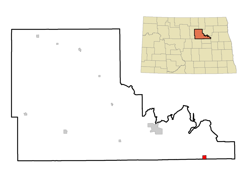 Locator map of Warwick