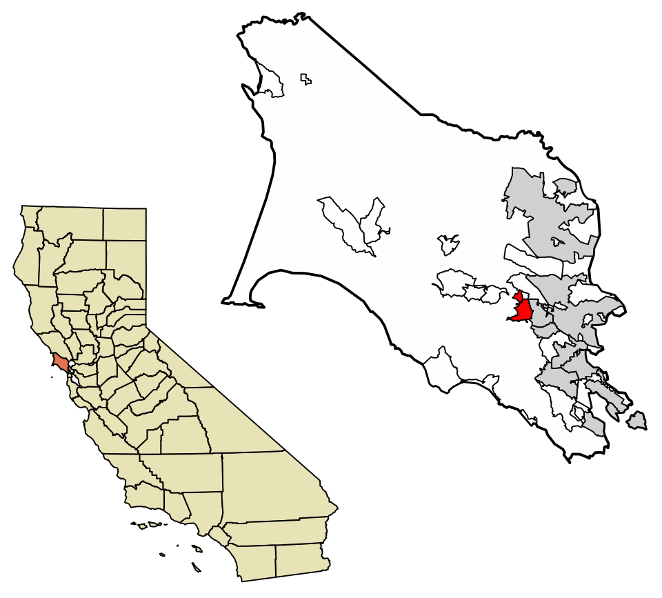 Locator map of Fairfax