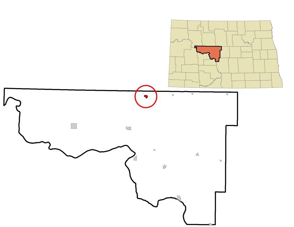 Locator map of Max