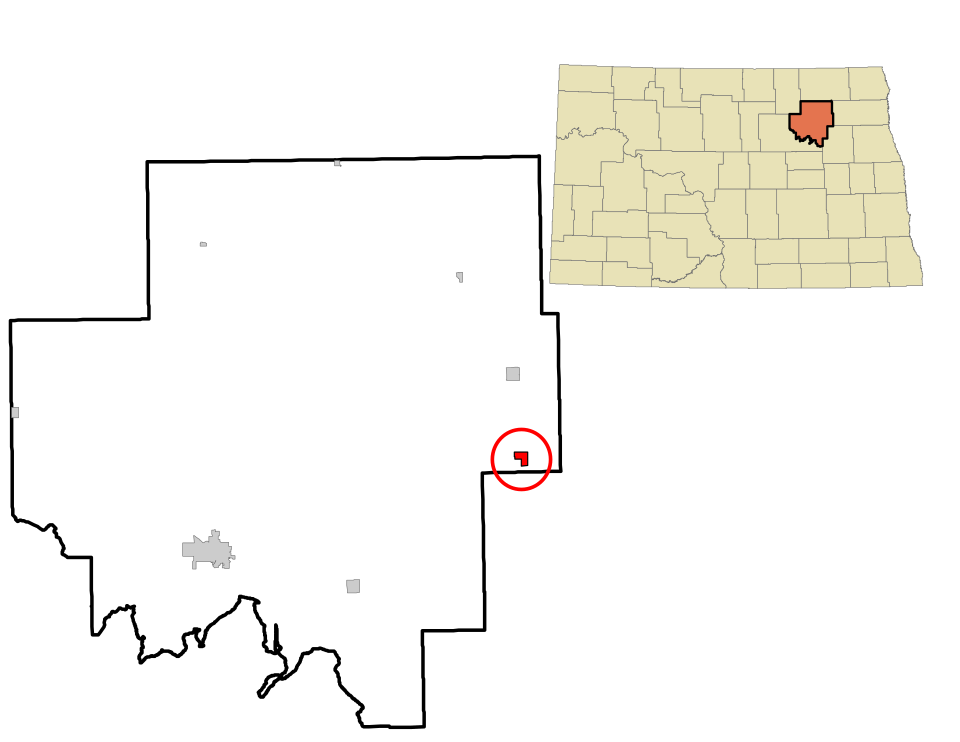 Locator map of Brocket