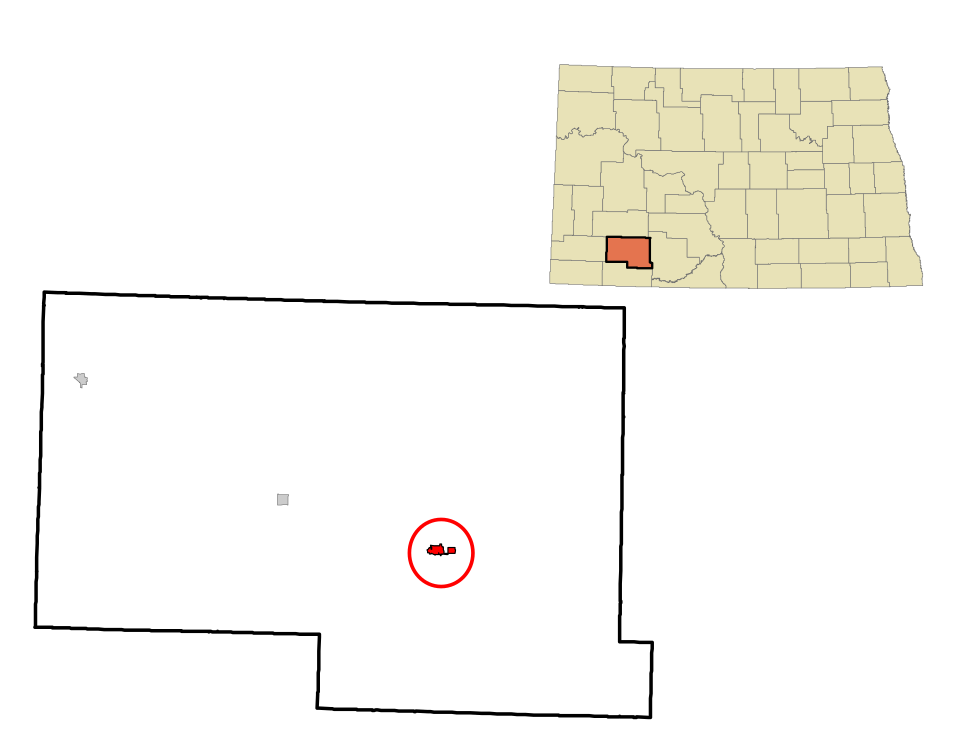 Locator map of Mott