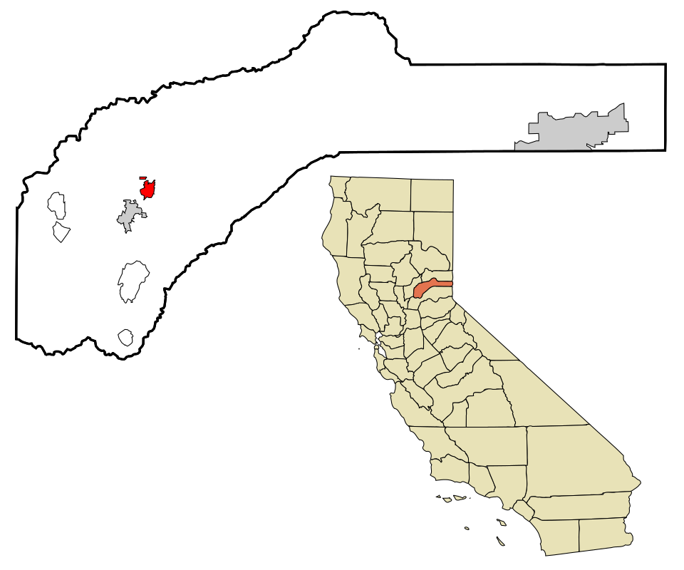 Locator map of Nevada
