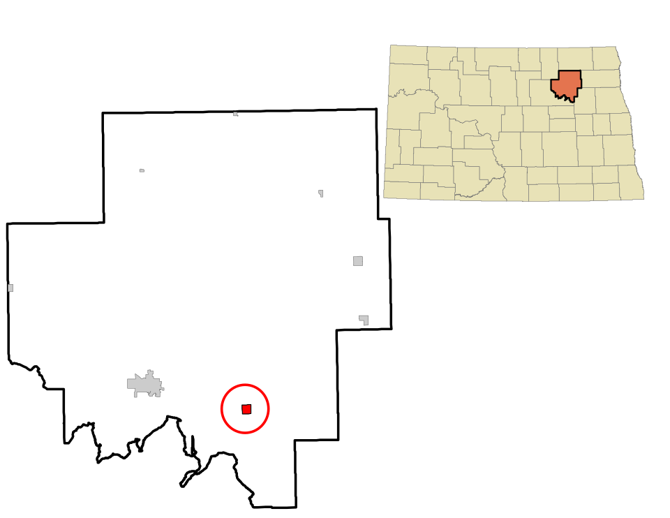 Locator map of Crary