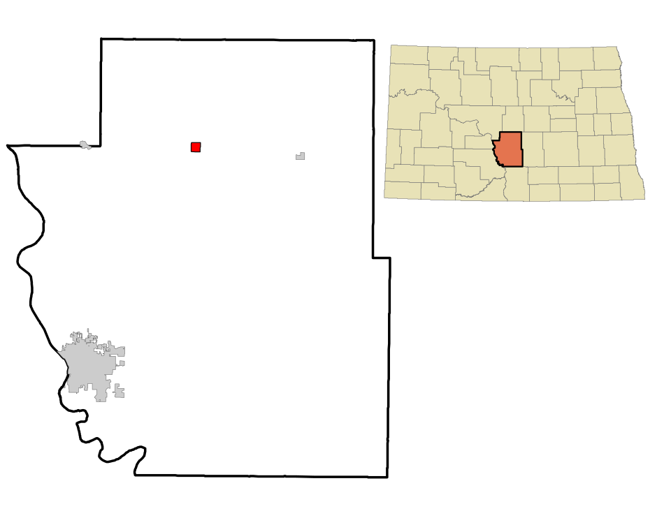 Locator map of Regan