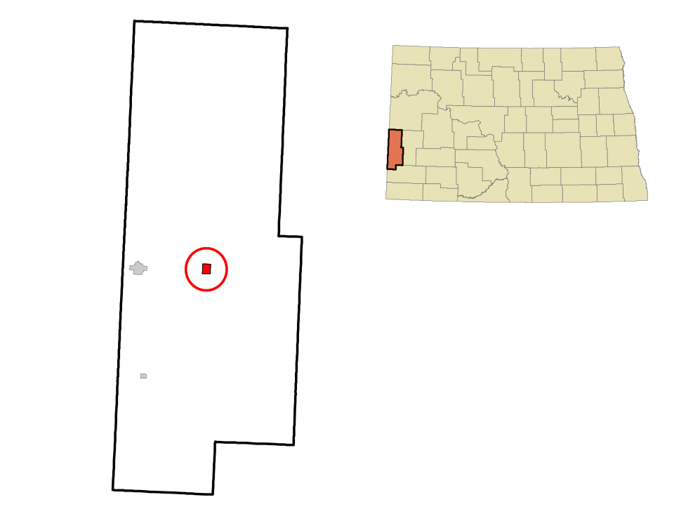 Locator map of Sentinel Butte