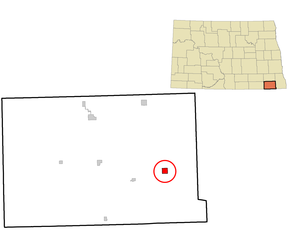 Locator map of Cayuga