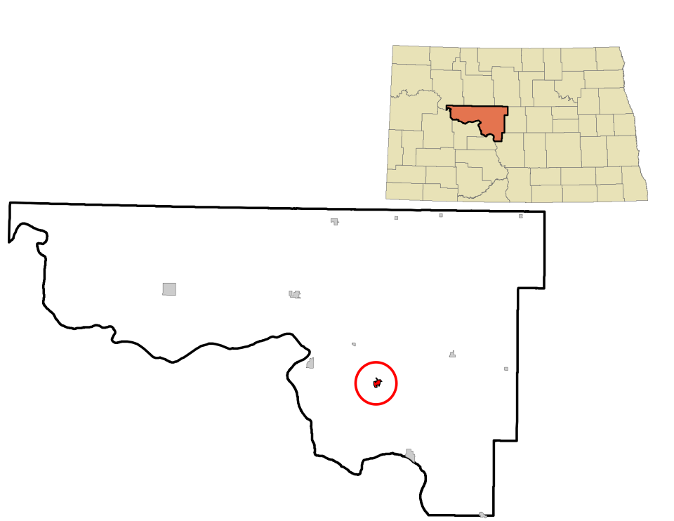 Locator map of Underwood