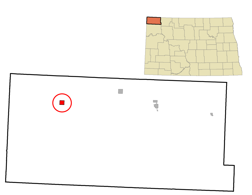 Locator map of Fortuna