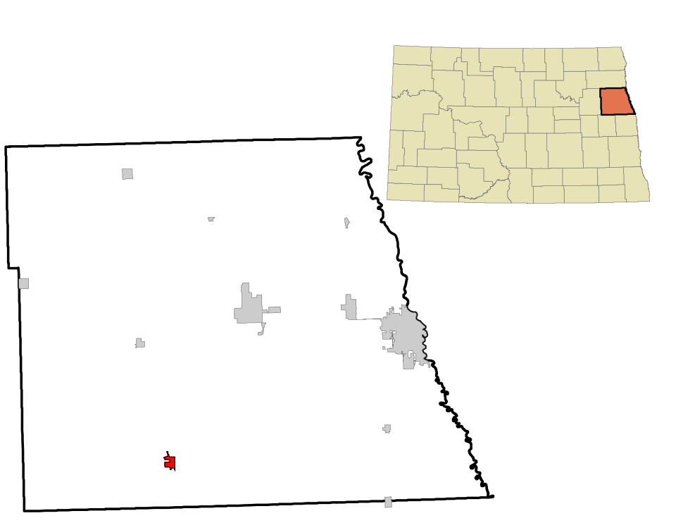 Locator map of Northwood