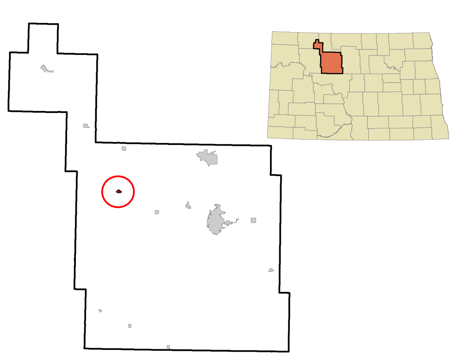 Locator map of Berthold