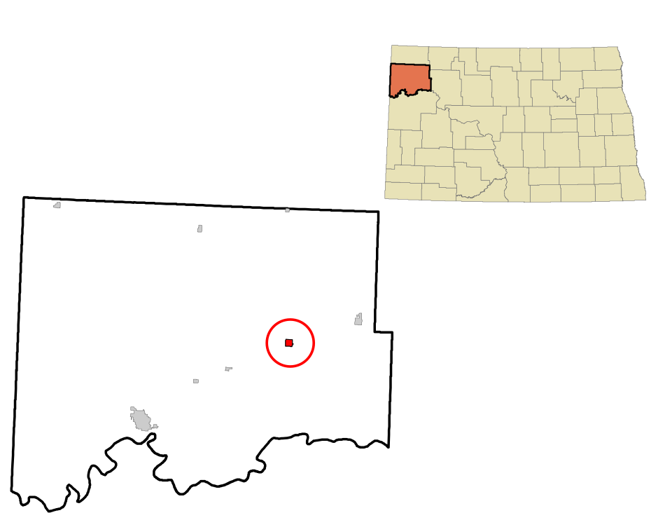 Locator map of Ray